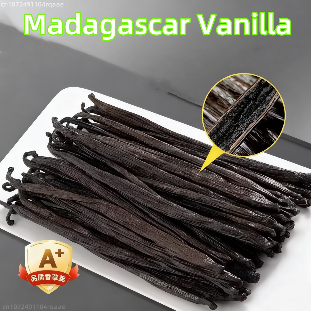 Home Fragrance Premium - 10/20 adet Doğal Madagaskar Vanilya Çubukları