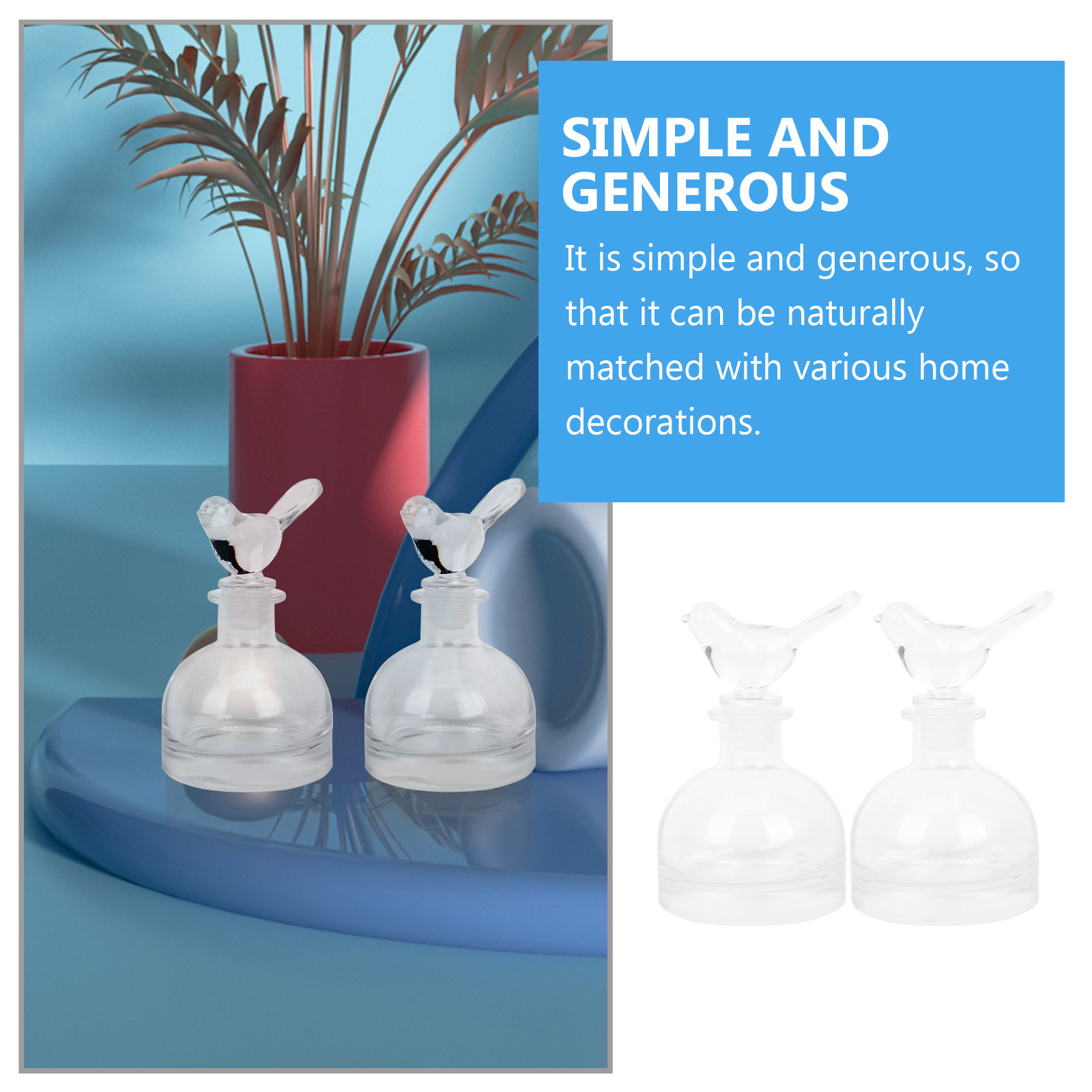 2 adet cam parfüm şişeleri Pre - Home Fragrance Premium incelemesi ve fiyatı