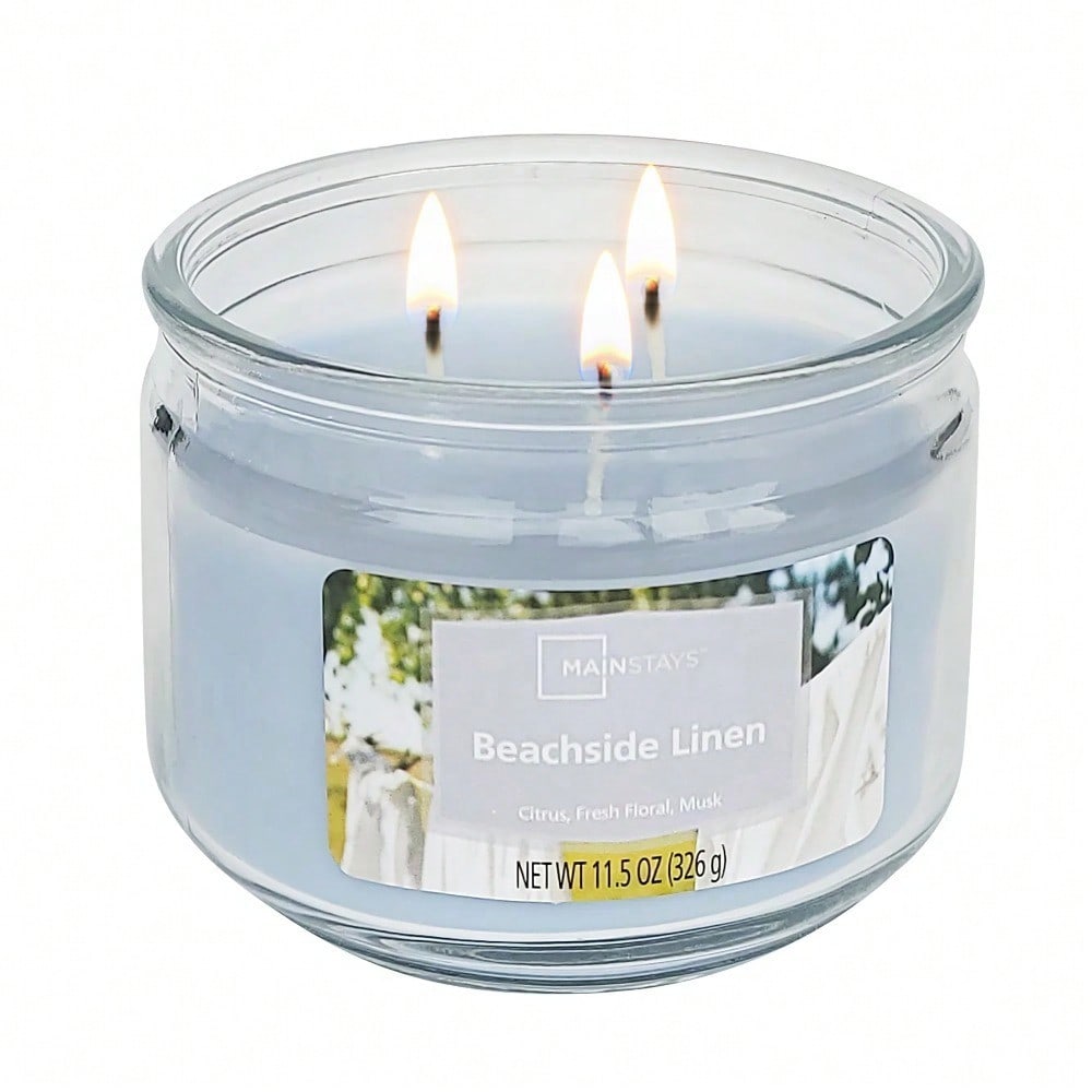 3 Fitilli Kokulu Cam Kavanoz M - Home Fragrance Fresh Linen incelemesi ve fiyatı
