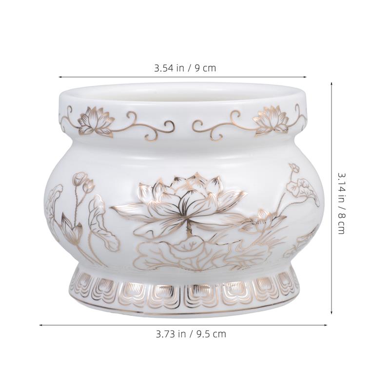 Beyaz Seramik Tütsü Brülör Buh - Home Fragrance White Lotus incelemesi ve fiyatı